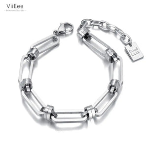 Neo-Gothic Stainless Steel Thick Chain Bracelet Punk Choker VB21126