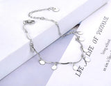 Water Drop Charm Anklet Foot Jewelry Beach Chain Link Anklets