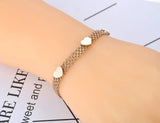 Bohemia Stainless Steel Heart Charm Bracelets VB20095