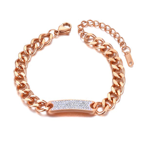Bohemia Charm Bracelet Titanium Stainless Steel Chain