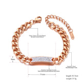 Bohemia Charm Bracelet Titanium Stainless Steel Chain