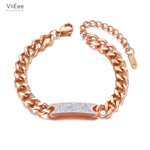 Bohemia Charm Bracelet Titanium Stainless Steel Chain