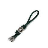 Viking Braided Rope Keychains Vintage Skeleton Pendant Skull Keyring