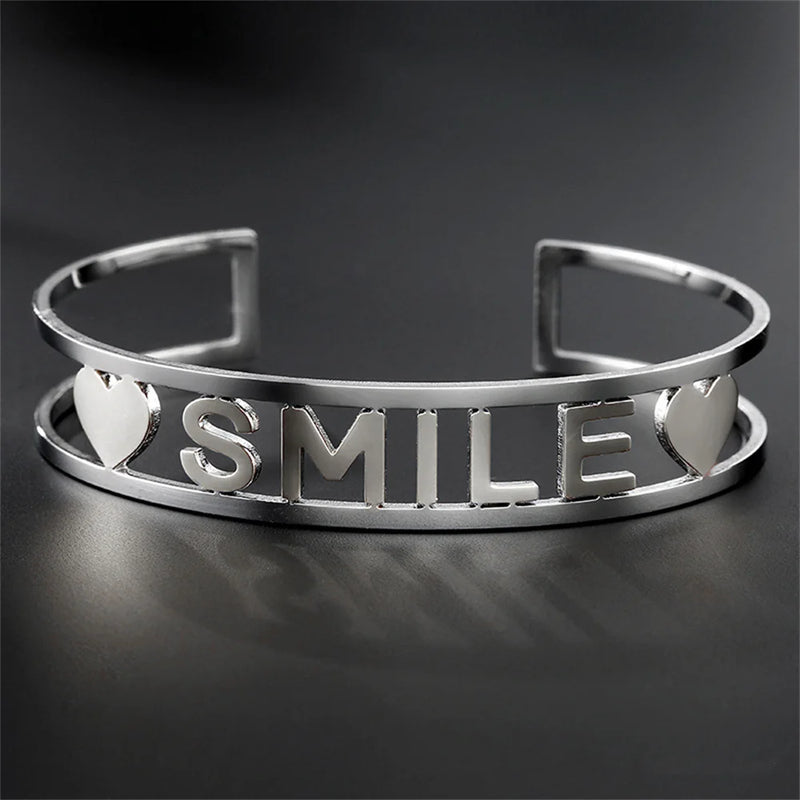 Personalized Viksword Name Bracelet Stainless Steel Jewelry