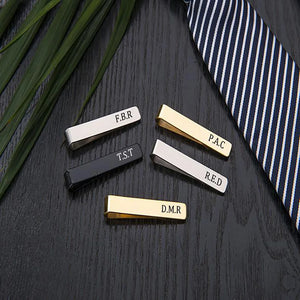 Viksword Tie Clip Stainless Steel Success Men Suit Name Logo Tie Clip