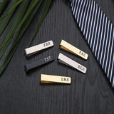 Viksword Tie Clip Stainless Steel Success Men Suit Name Logo Tie Clip
