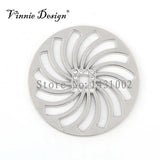 Vinnie Jewelry Coin for 35mm Holder Pendant Necklace 10PCS