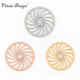 Vinnie Jewelry Coin for 35mm Holder Pendant Necklace 10PCS