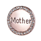 Vinnie Jewelry 10mm Mother Slide Charms for Stainless Steel Keeper Mesh Bracelet