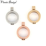 Vinnie 25mm Stainless Steel Frame Pendant for My Coin Discs DIY Jewelry