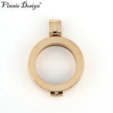 Vinnie 25mm Stainless Steel Frame Pendant for My Coin Discs DIY Jewelry