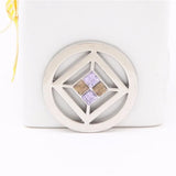 Vinnie Jewelry 33mm Cubo Coin Disc Frame Pendant My Coin Holder 5pcs/lot
