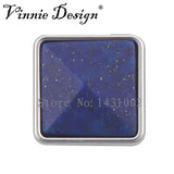 Vinnie Jewelry 5 Pyramid Wishing Stone Charms for Bracelet Keys