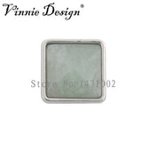 Vinnie Jewelry 5 Pyramid Wishing Stone Charms for Bracelet Keys