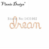 Vinnie Jewelry Dream Slide Charms for Wrap Bracelets 10pcs/lot