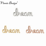 Vinnie Jewelry Dream Slide Charms for Wrap Bracelets 10pcs/lot