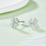 18K Moissanite Earrings For Women Anniversary Gift