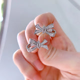 18K Sapphire Faceted Gemstone Stud Earrings 925 Sterling Silver