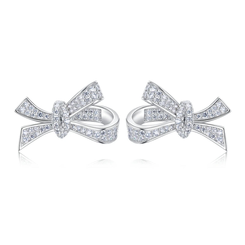18K Sapphire Faceted Gemstone Stud Earrings 925 Sterling Silver
