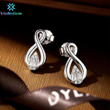 925 Silver Sapphire Moissanite Drop Earrings Ethnic Jewelry