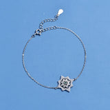 Sapphire Gemstones Bracelet 925 Sterling Silver Fine Jewelry