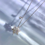 Sapphire Gemstone Necklace 925 Sterling Silver Fine Jewelry
