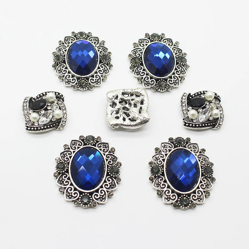 Vintage DIY Sewing Jewelry Accessories Button Set