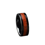 Vintage Unisex Stainless Steel Rings 8mm Titanium Stainless Steel Finger Band