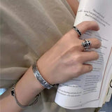 Vintage Graffiti Punk Bracelet Y2K Jewelry