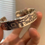 Vintage Graffiti Punk Bracelet Y2K Jewelry