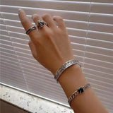 Vintage Graffiti Punk Bracelet Y2K Jewelry