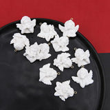 40pcs Baroque Angel Resin Charms for DIY Jewelry Earrings/Necklace