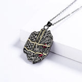925 Silver Necklace Geometric Pendant Unique Sweater Chain