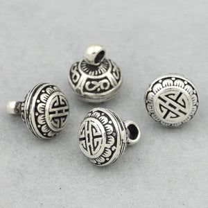 925 Silver Lucky Symbol Charm Good Luck Small Pendant