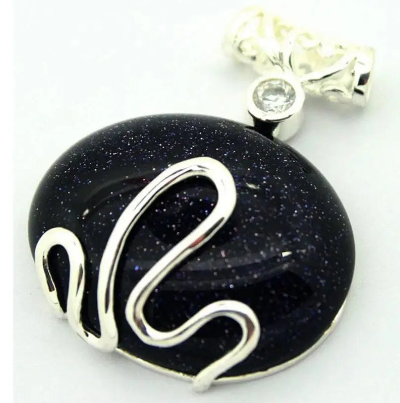 Sterling Silver Red Coral Pendant 37x30MM