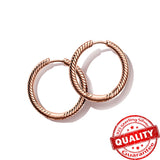 925 Sterling Silver Charm Hoop Earrings Birthday Gift Jewelry