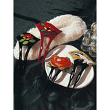 Vintage Acrylic Rose Crane Hairpin Hair Accessories