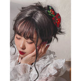 Vintage Acrylic Rose Crane Hairpin Hair Accessories