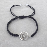 Vintage Adjustable Braid Rope Charm Bracelet for Jeep Lovers