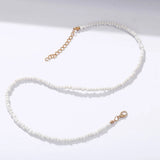 Vintage Beads Necklace Chain on Neck Clothing Accessories Jewelry Gift