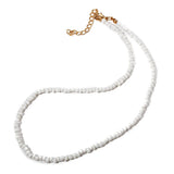 Vintage Beads Necklace Chain on Neck Clothing Accessories Jewelry Gift
