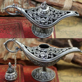 Vintage Alloy Carved Flower Jewelry Box Ring Storage Case