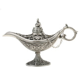 Vintage Alloy Carved Flower Jewelry Box Ring Storage Case