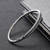 Vintage Buddha Bracelet Women Feather Twisted Cuff Bangle Pulseras Logo
