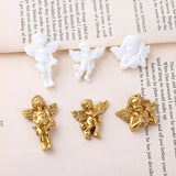 Vintage Angel Resin Cabochons Flatback Ornament Accessories 40pcs