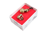 Vintage Anime Gaara Ring & Pendant Necklace Set, Cosplay 2pcs
