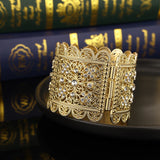 Vintage Arabian Women's Bangle Silver Plated Jewelry