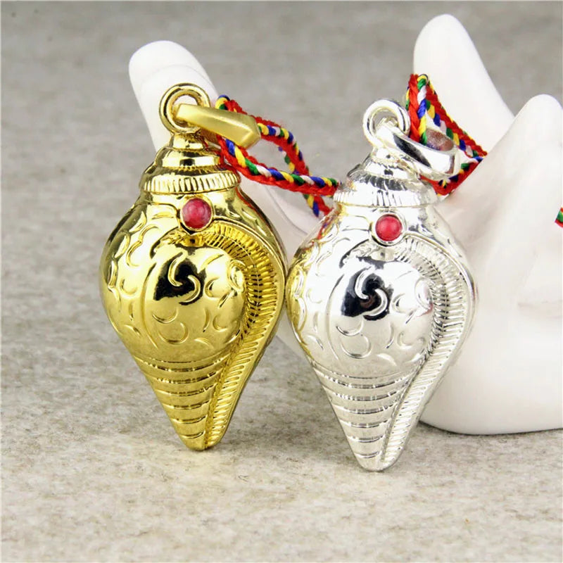 Vintage Ash Conch Necklaces Jewelry Pet Urn Cremation Memorial