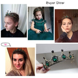 Vintage Baroque Crystal Bridal Tiaras and Crowns for Women Girls