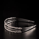 Baroque Crystal Double Bridal Headwear Hairband